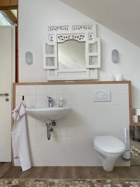 Das Badezimmer in Rumi 1
